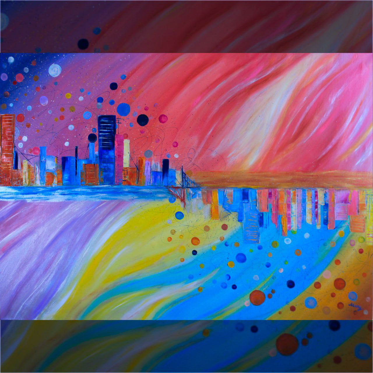 Mokari On Art Painting Abstract