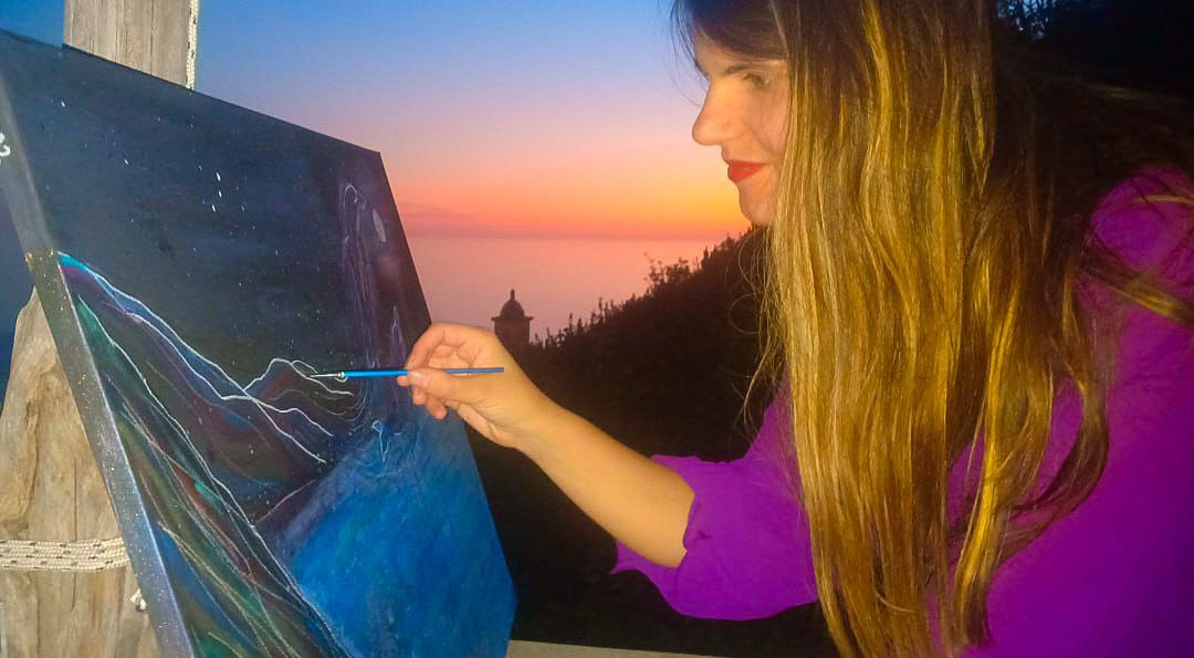 Mokari On Art Painting Amalfi